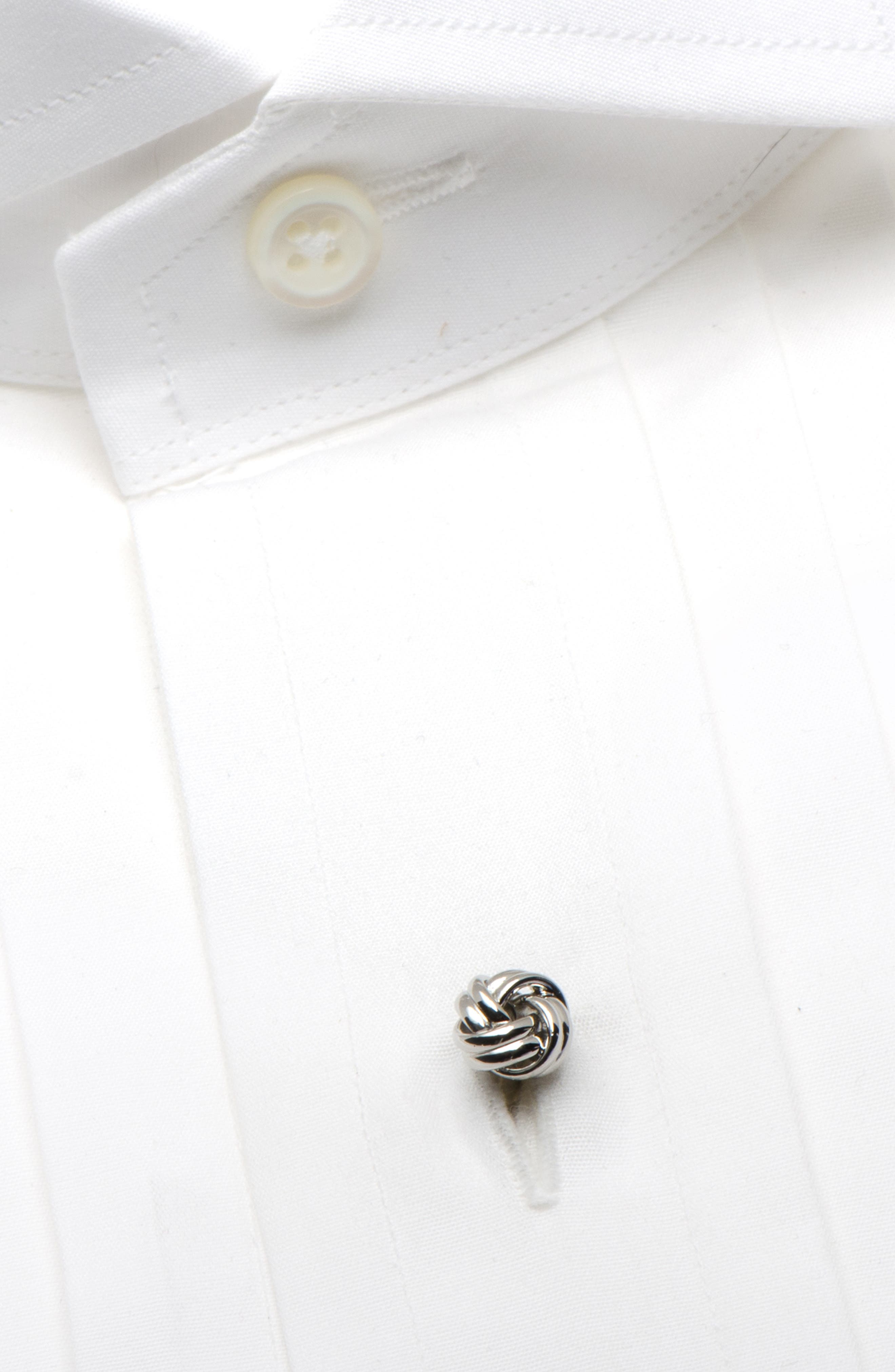 silver dress shirt studs Sterling Silver Round Bevel Edge Shirt Studs