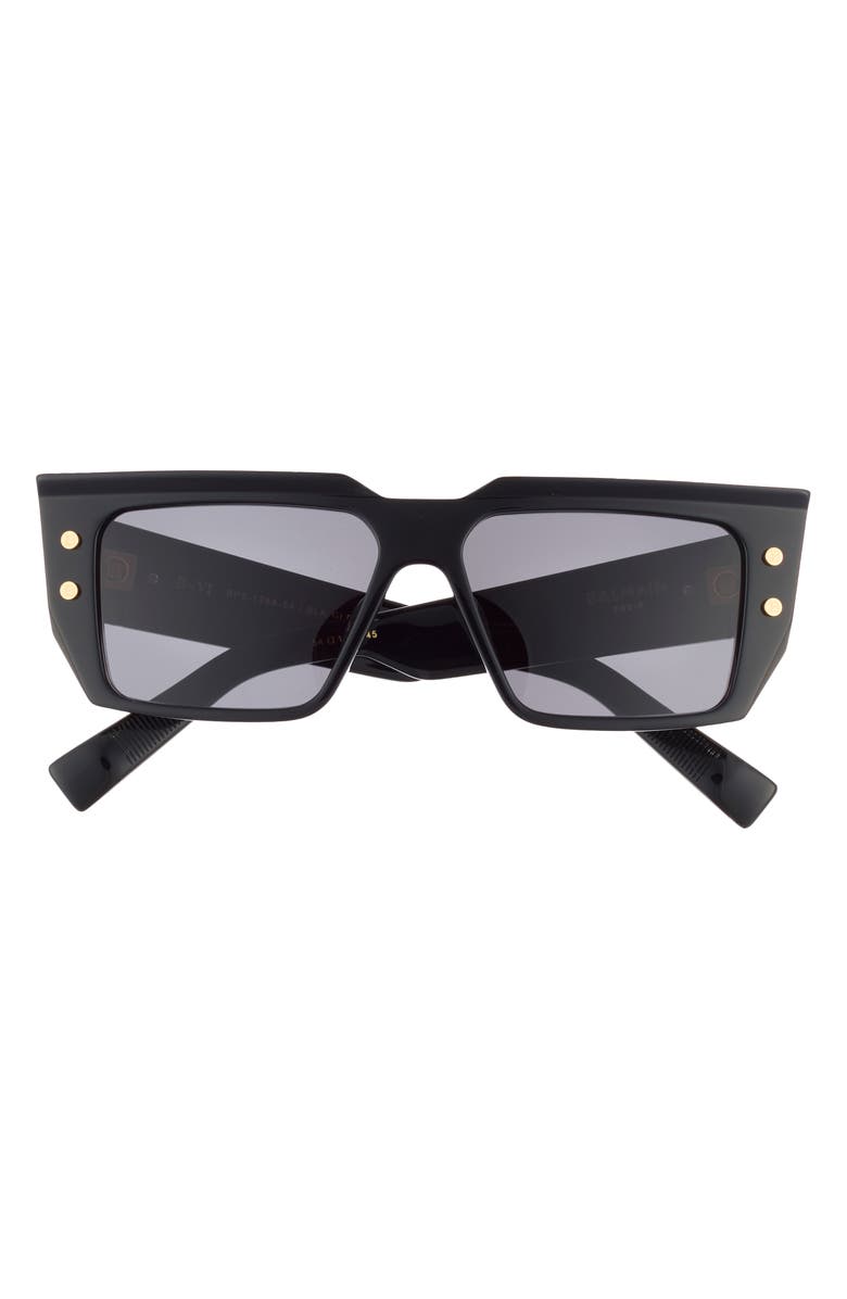 Balmain 54mm Novelty Square Sunglasses, Main, color,