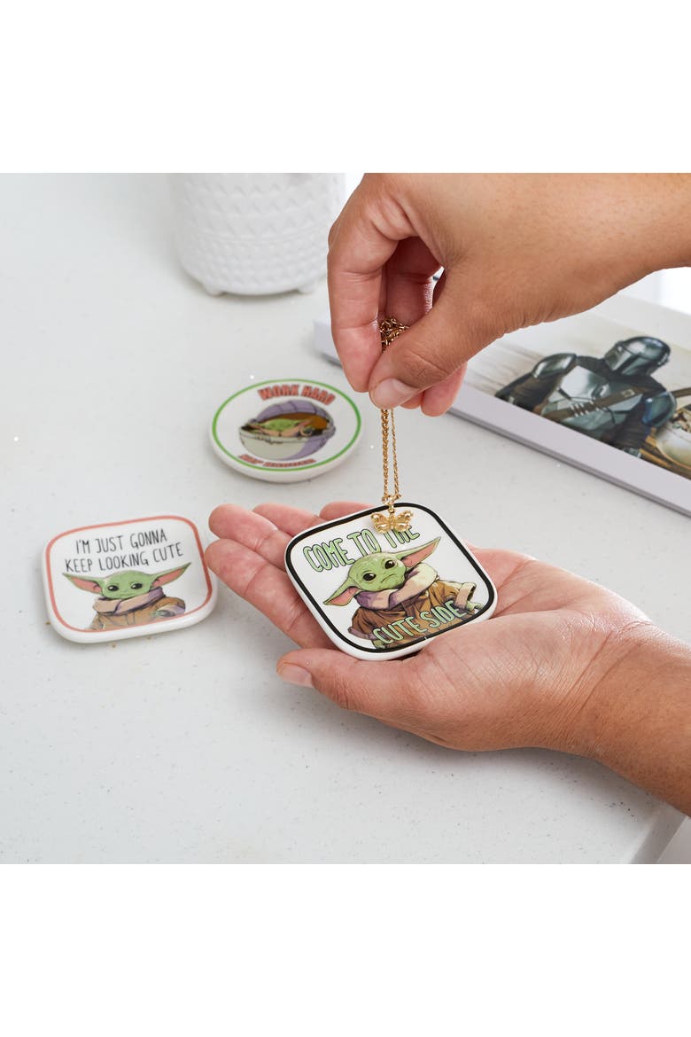 The Child Grogu Mini Trinket Tray Gift Set, 3 Piece, Alternate, color, Multi