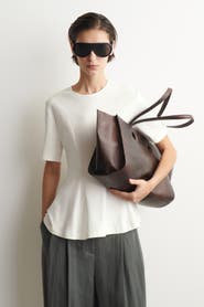 COS Waisted Cotton T-shirt