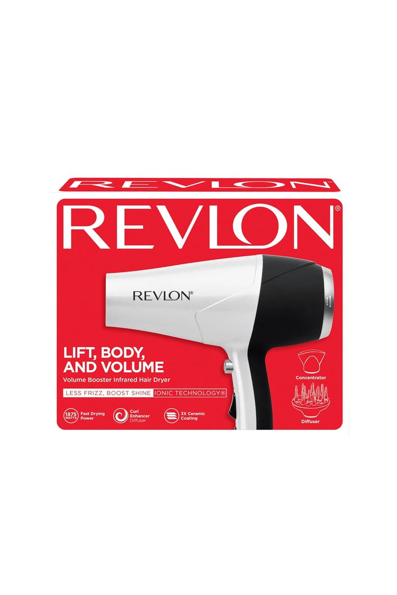 Lift, Body and Volume 1875 Watt Blow Dryer, Alternate, color, Black