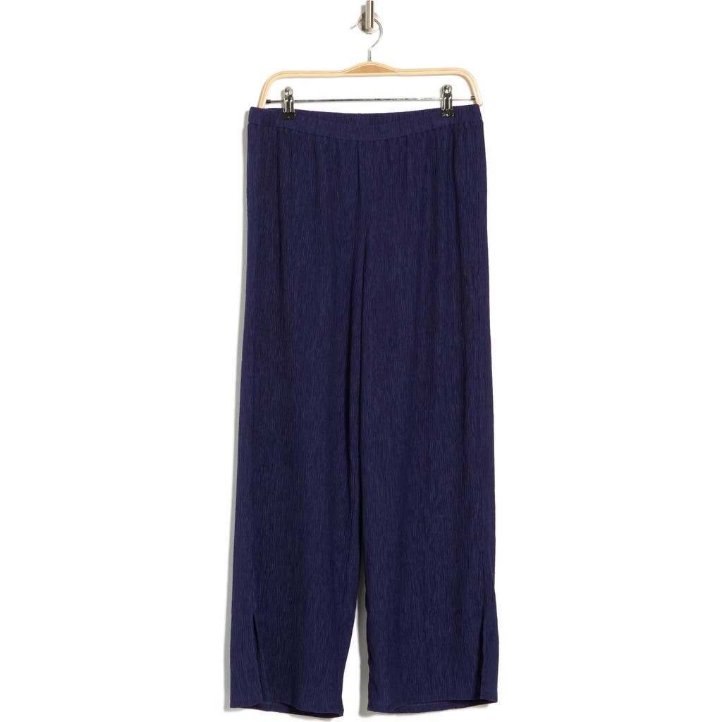 EILEEN FISHER EILEEN FISHER CRINKLED WIDE LEG PANTS