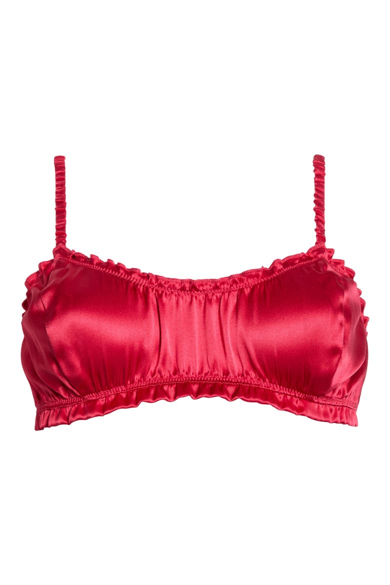 Audrey Mulberry Silk Bralette, Alternate, color, AMOUR ROSE