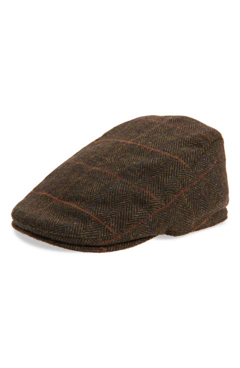 Cheviot Driving Cap with Ear Flaps