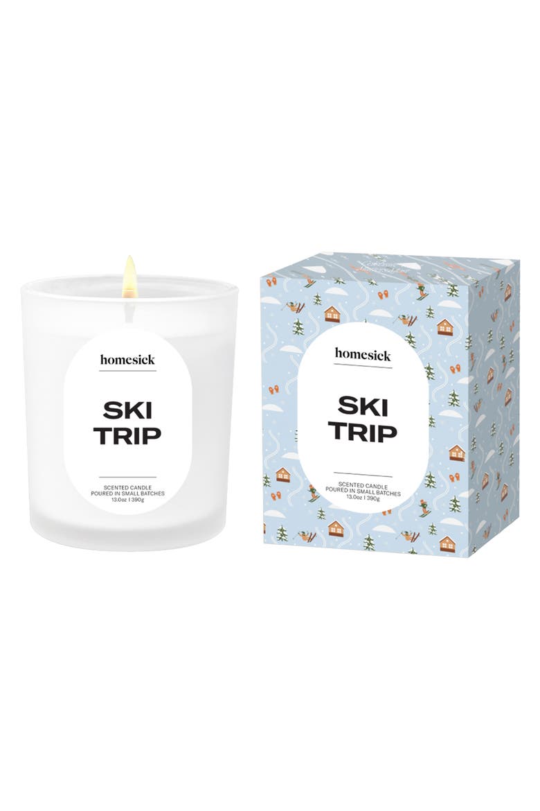 Ski Trip Candle, Main, color, NO COLOR