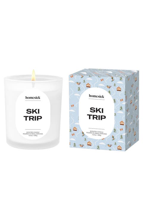 Ski Trip Candle
