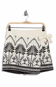 Ellen Tracy Wrap Skort