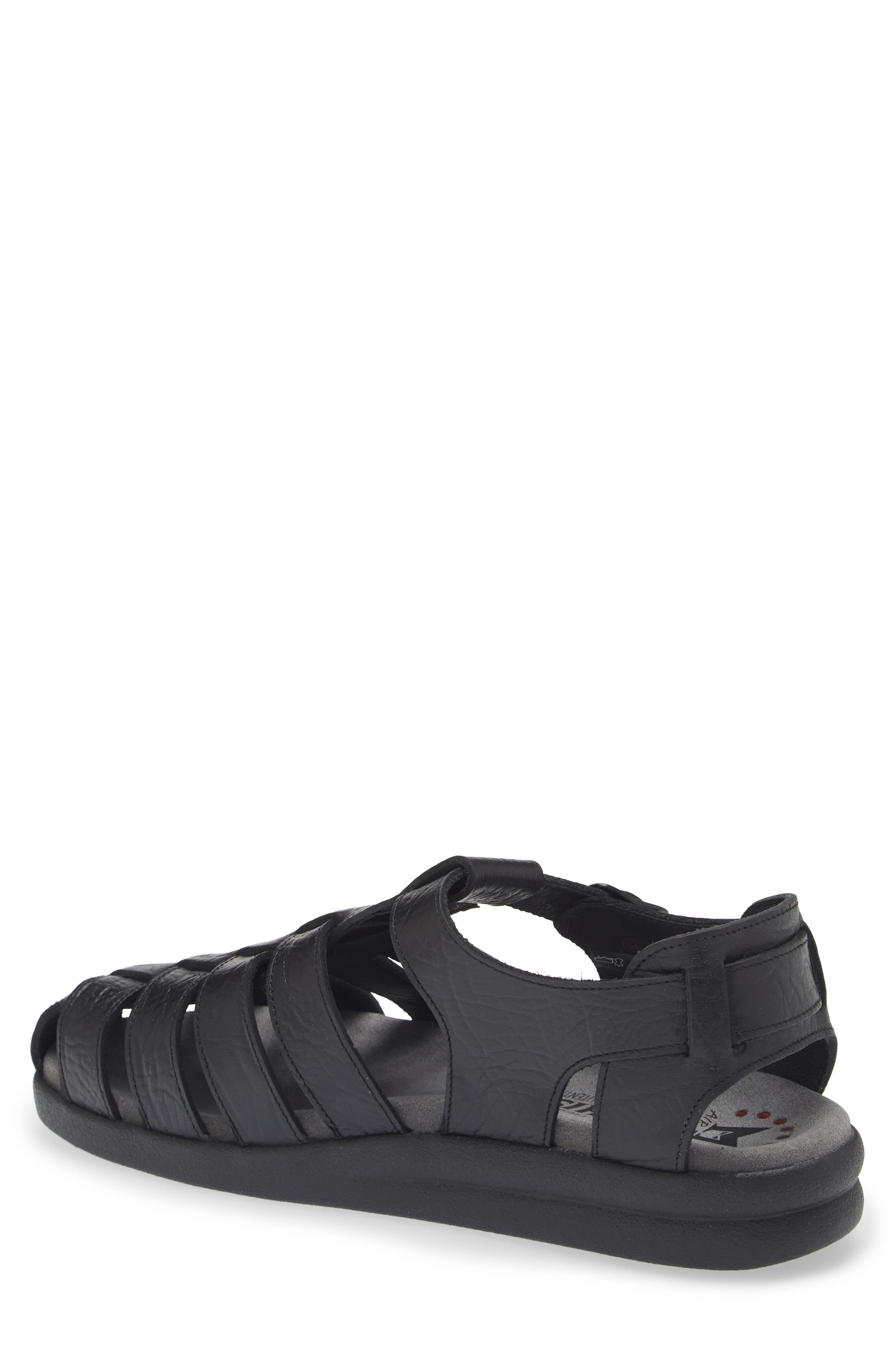 Mephisto Sam Fisherman Sandal, Alternate, color, Black