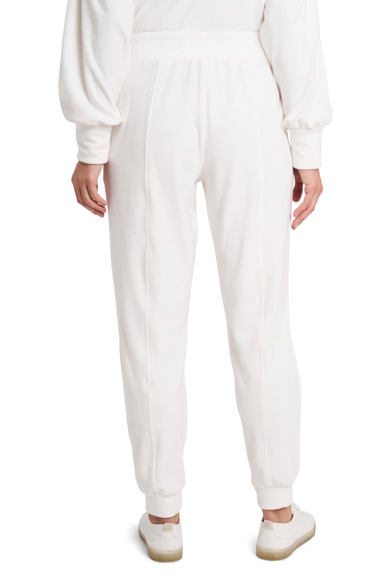 Velour Pants, Alternate, color, SOFT ECRU