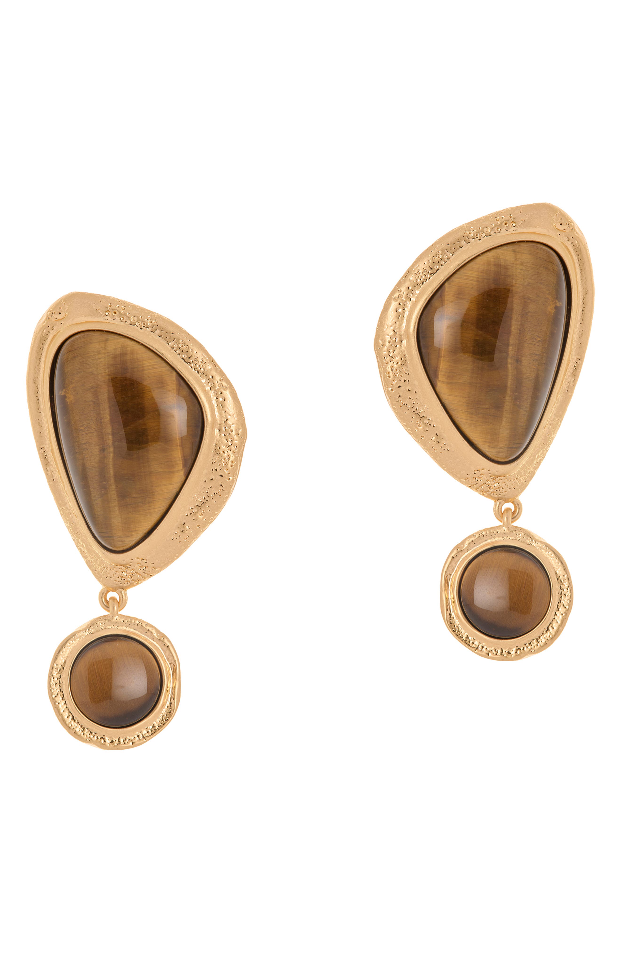 selected GOLD TONE / TIGERS EYE