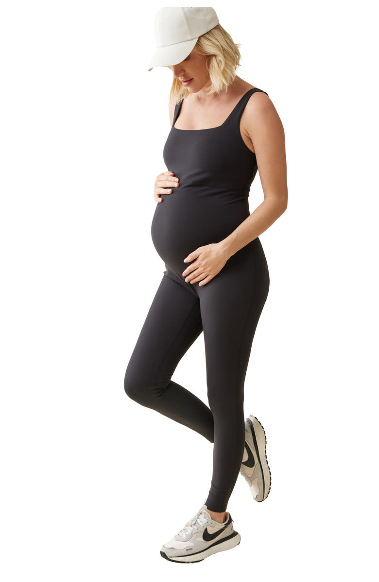 Ingrid & Isabel LONG UNITARD, Main, color, Black