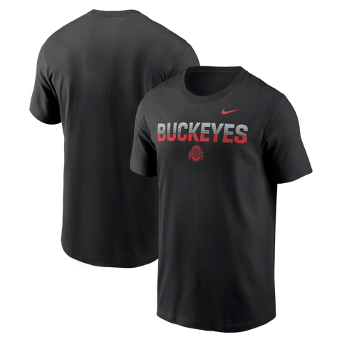 Men's Nike Black Ohio State Buckeyes Primetime Kinetic T-Shirt