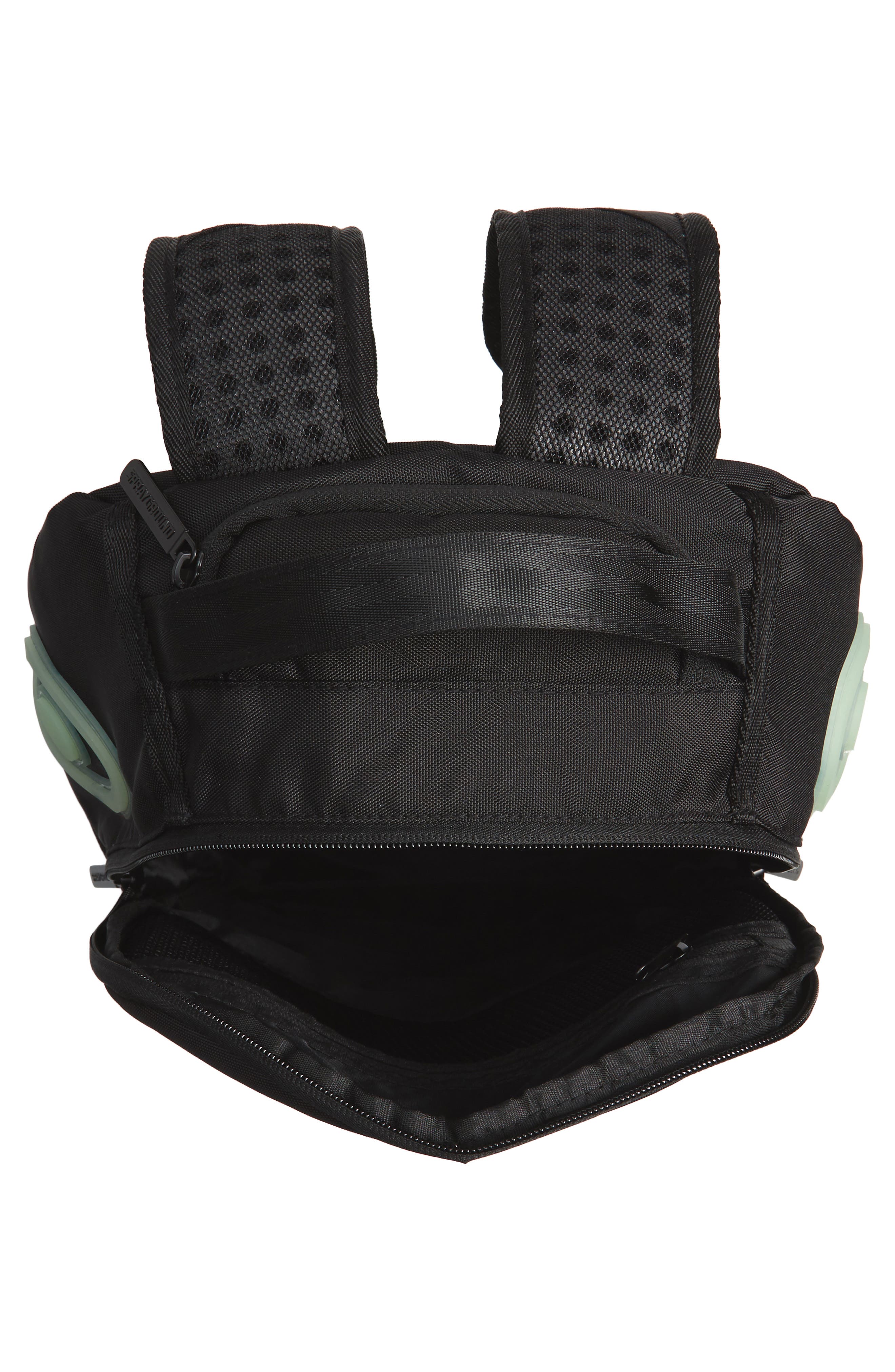 Sprayground Glow in the Dark Shark Backpack, Alternate, color, 