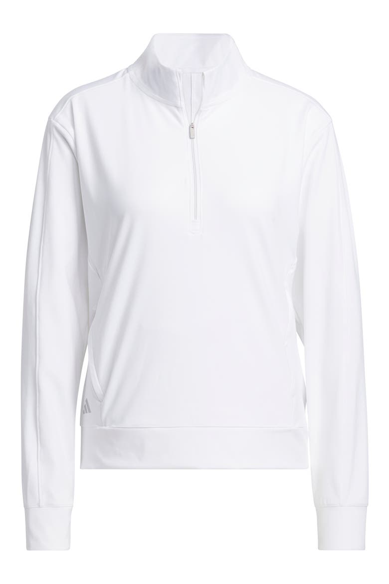 Ultimate365 Performance Half-Zip Golf Pullover, Main, color, WHITE