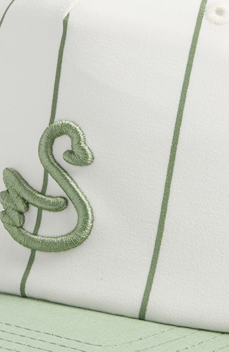 Swannies Larry Water Resistant Snapback Baseball Cap, Alternate, color, Basil