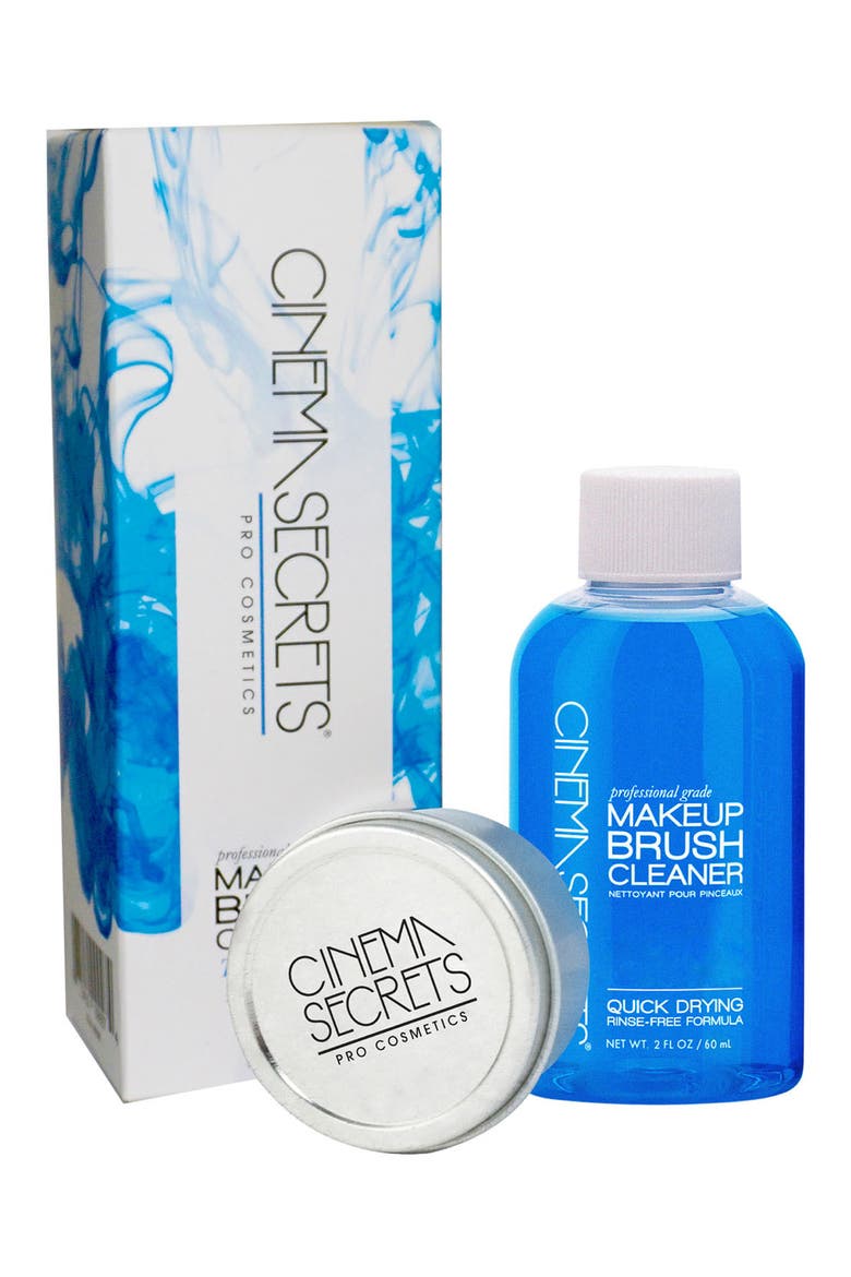 Professional Makeup Brush Cleaner Starter Kit, Main, color, VANILLA