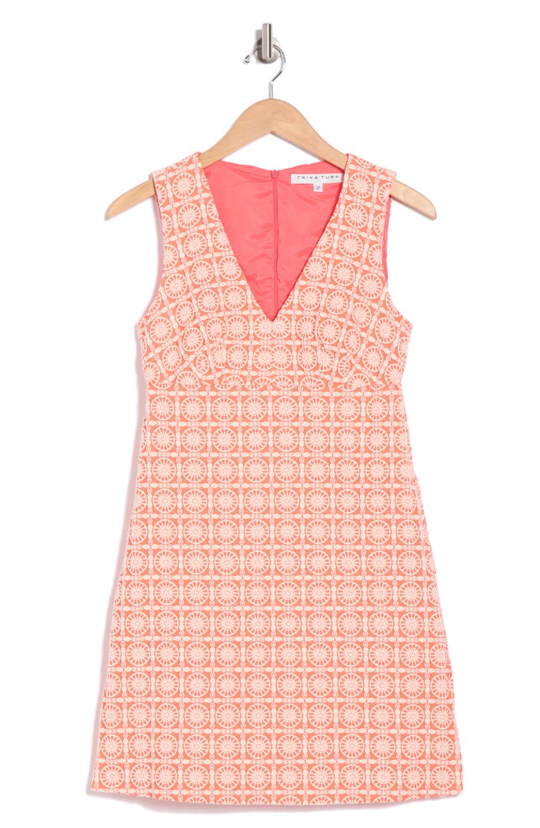 Trina Turk Alyssa Sleeveless Sheath Dress, Alternate, color, 