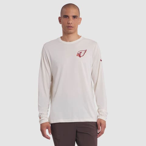 Men's Nike Natural Arizona Cardinals 2025 Rivalries Collection Sideline Legend Dri-FIT Long Sleeve T-Shirt