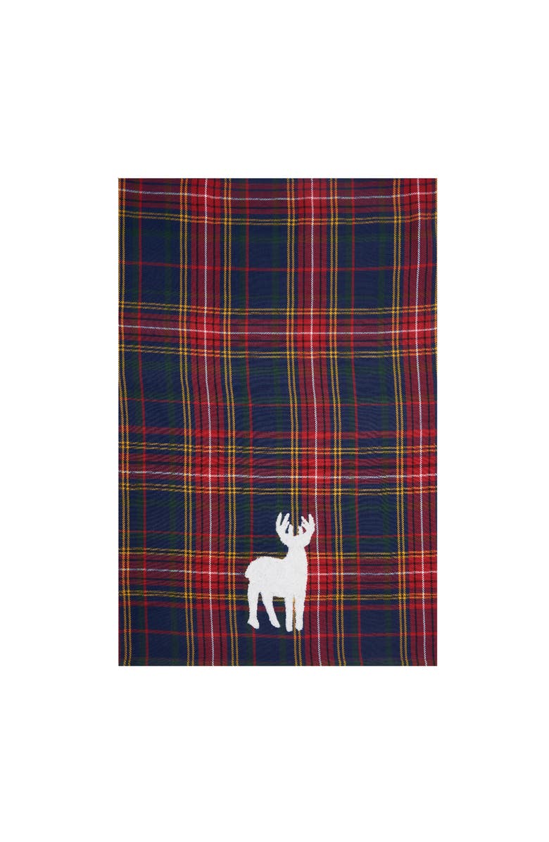 C&F Home Blue Lennox Deer Towel, Alternate, color, Red