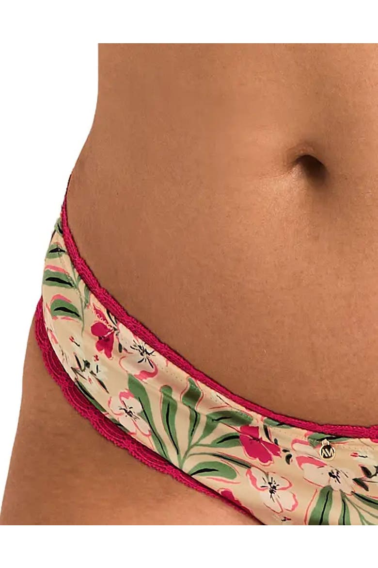 Elsie Bikini Panties, Alternate, color, Tropical beige
