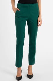 Santorelli Ranna Cropped Pant in Soft Stretch Crepe