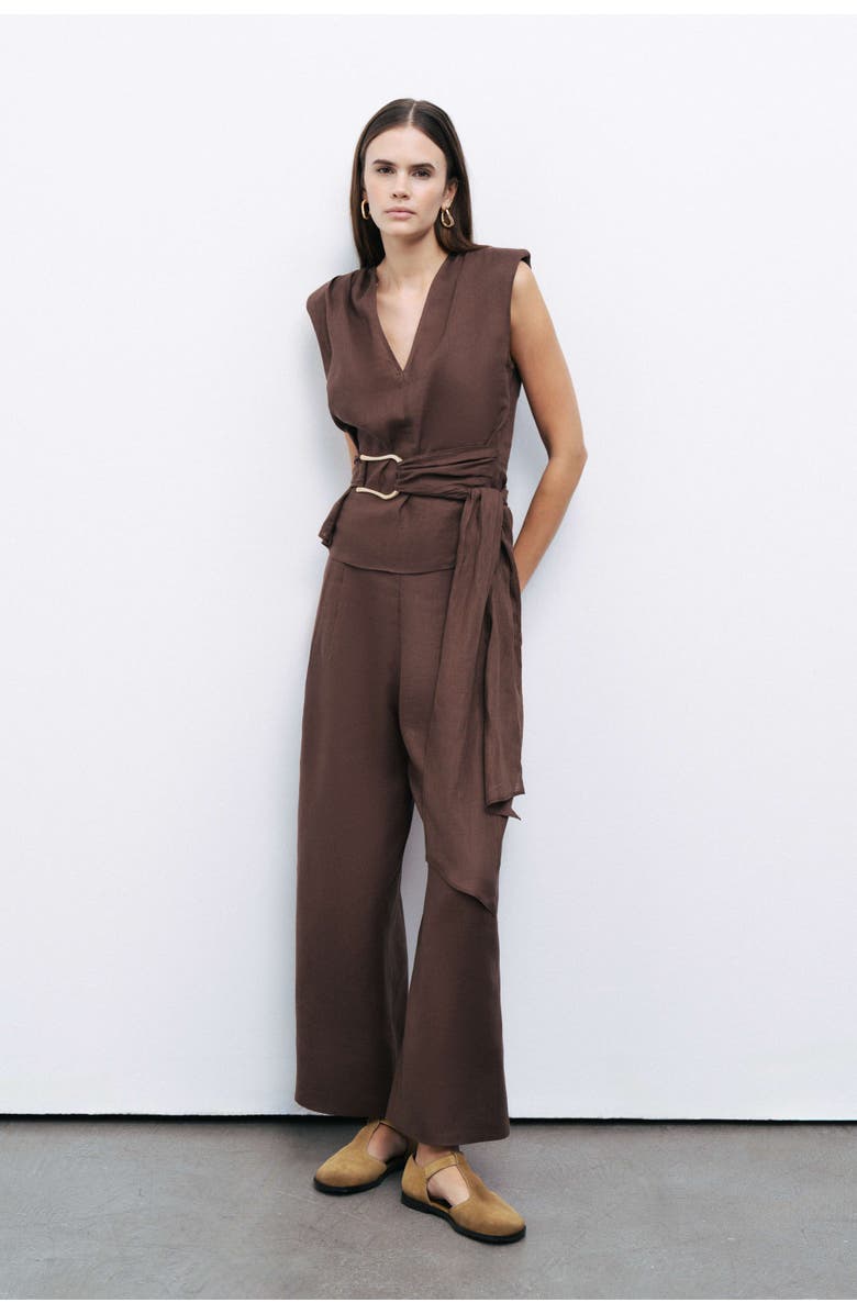 Nocturne Pleated Pants, Main, color,