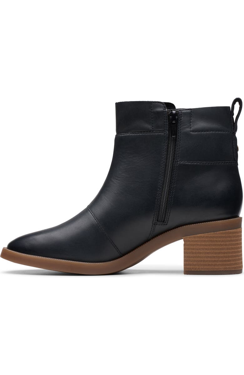 Clarks<sup>®</sup> Lileigh Charm Boot, Alternate, color, Black Leather