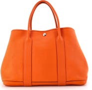 Pre-Owned Hermes Garden Party Tote Leather 36