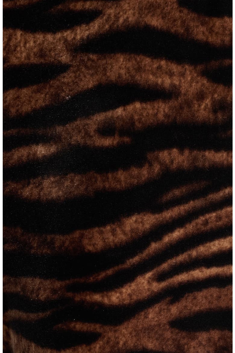 Print Flare Pants, Alternate, color, ANNE BLACK/ BROWN MULTI