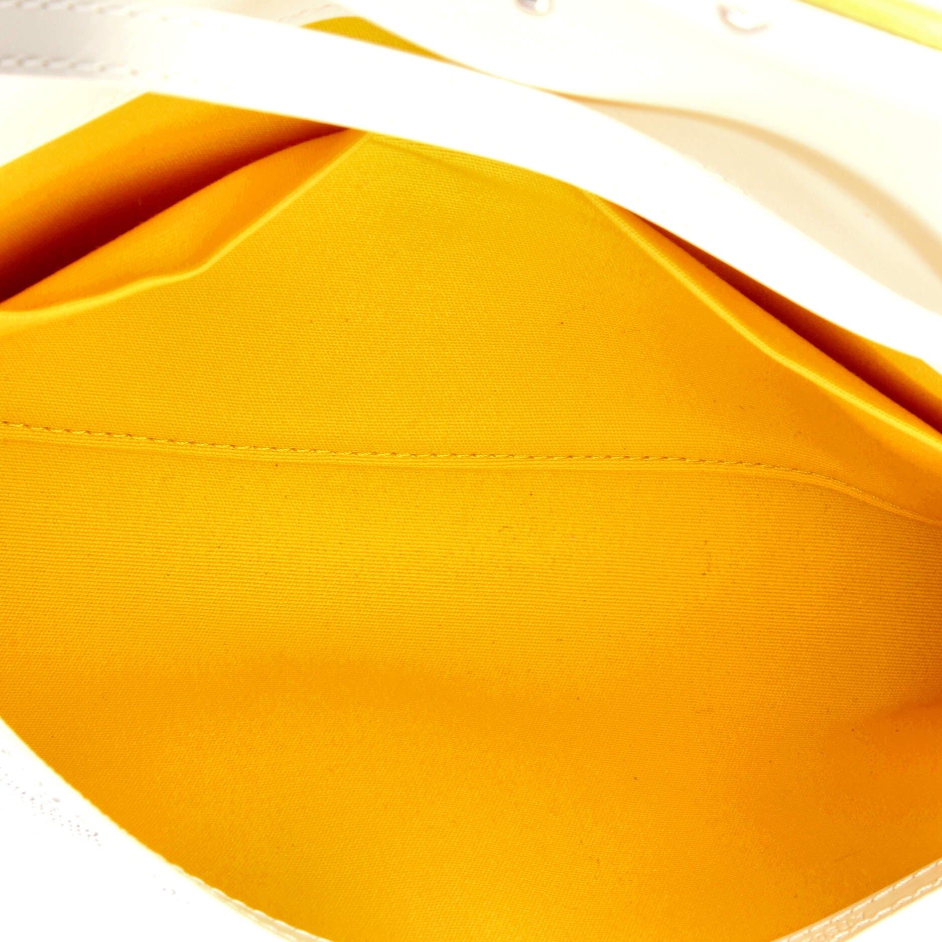 Pre-Owned Goyard Monte Carlo Clutch with Strap Coated Canvas PM, Alternate, color, White