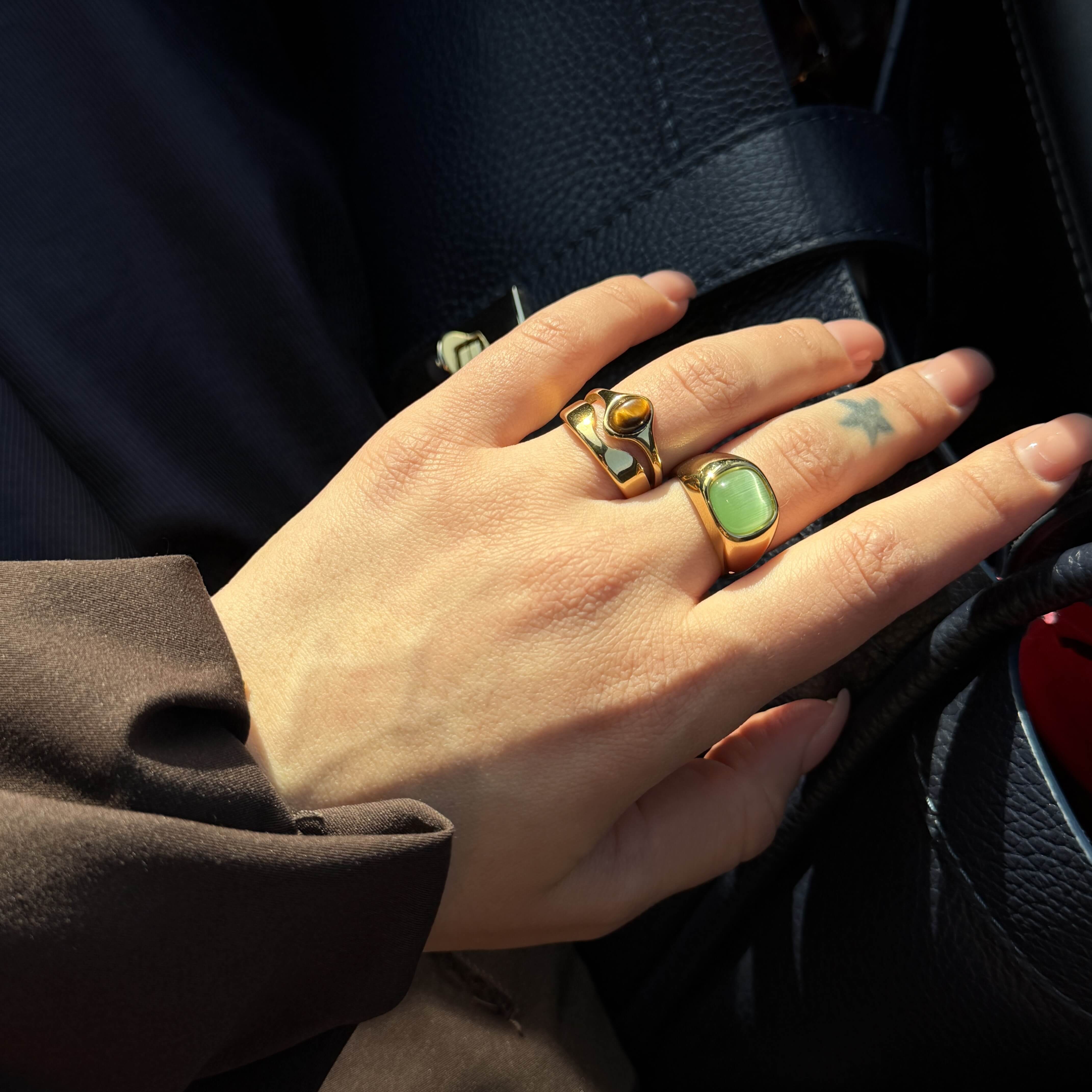 Meideya Hugo Ring - Tigers Eye (Women) | Nordstrom