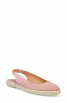 Kiara Slingback Espadrille Flat