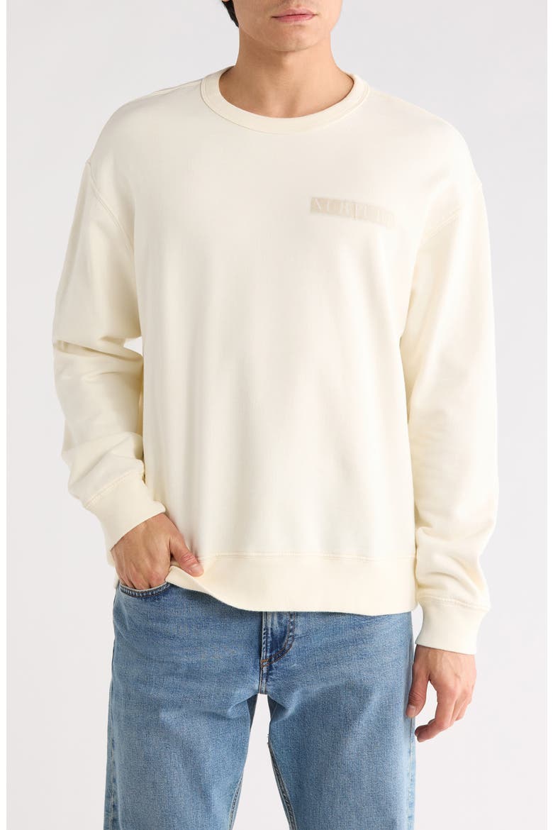 Arc Sweatshirt, Main, color, NURTURE IVORY DUST