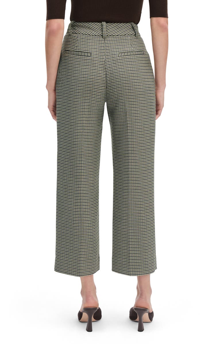 Favorite Daughter Fiona Houndstooth Ankle Straight Leg Pants, Alternate, color, Chesire Houndstooth
