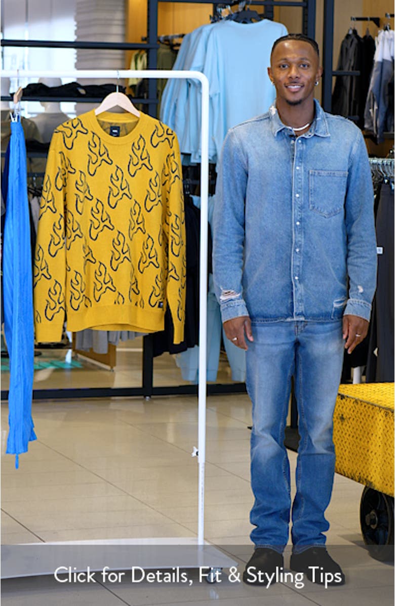 Blaze Cotton Crewneck Sweater, sales video thumbnail