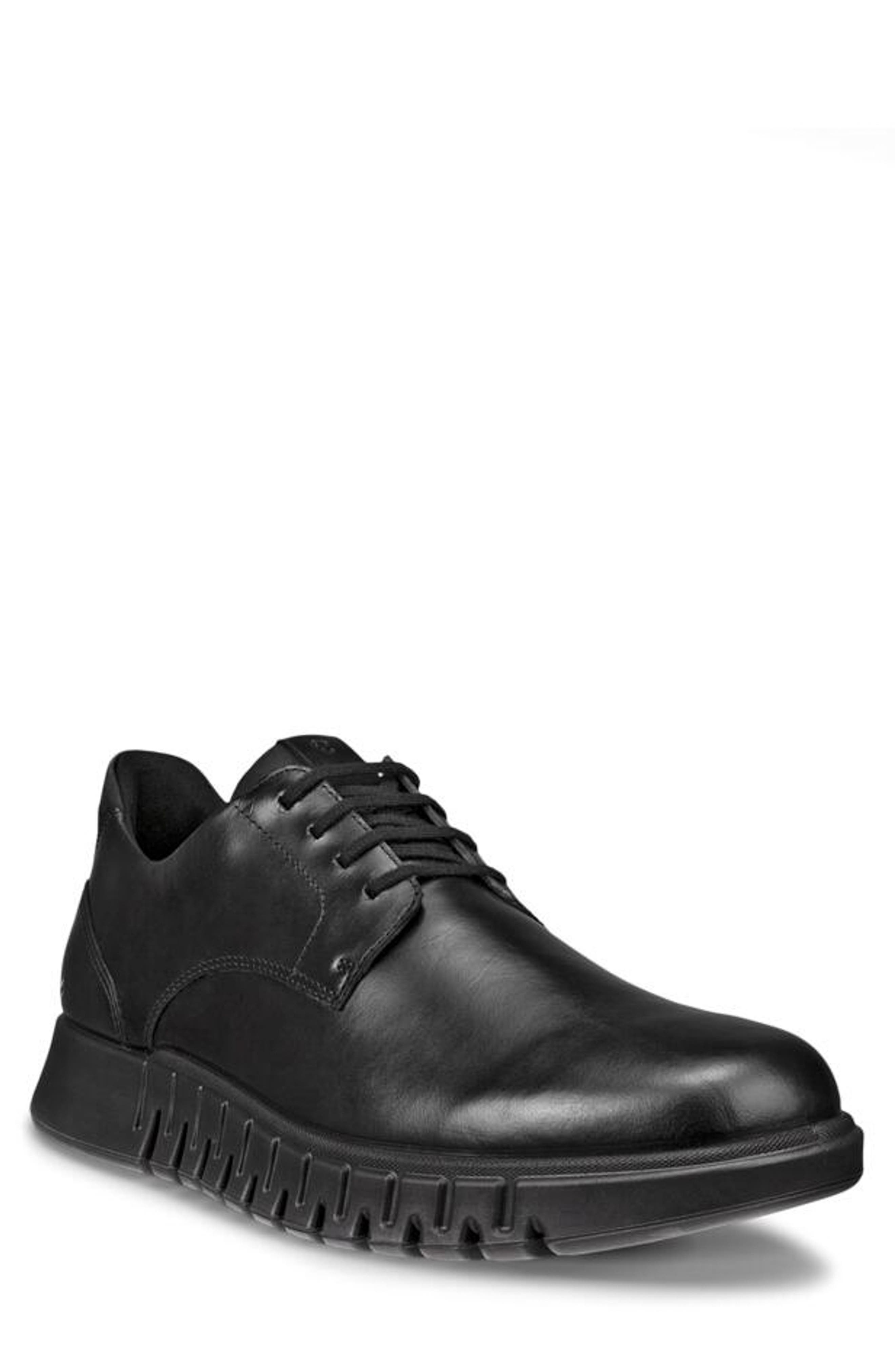 ECCO Gruuv Hybrid Derby, Main, color, Black/ Black