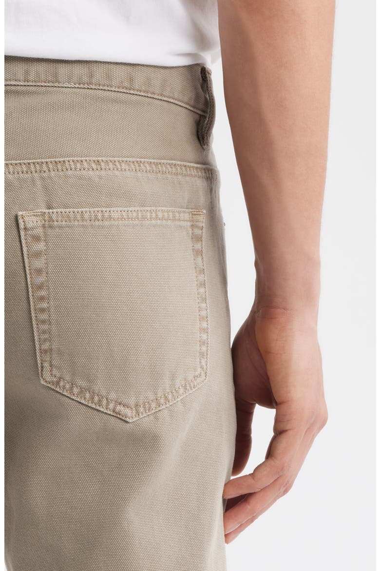 The Straight Leg Canvas Jeans, Alternate, color, VINTAGE KHAKI