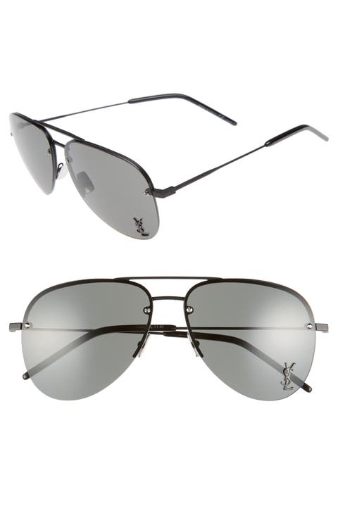 59mm Aviator Sunglasses