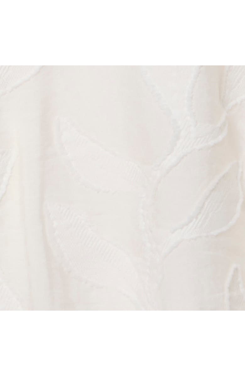 MINT VELVET Floral Jacquard Blouse, Alternate, color, Cream