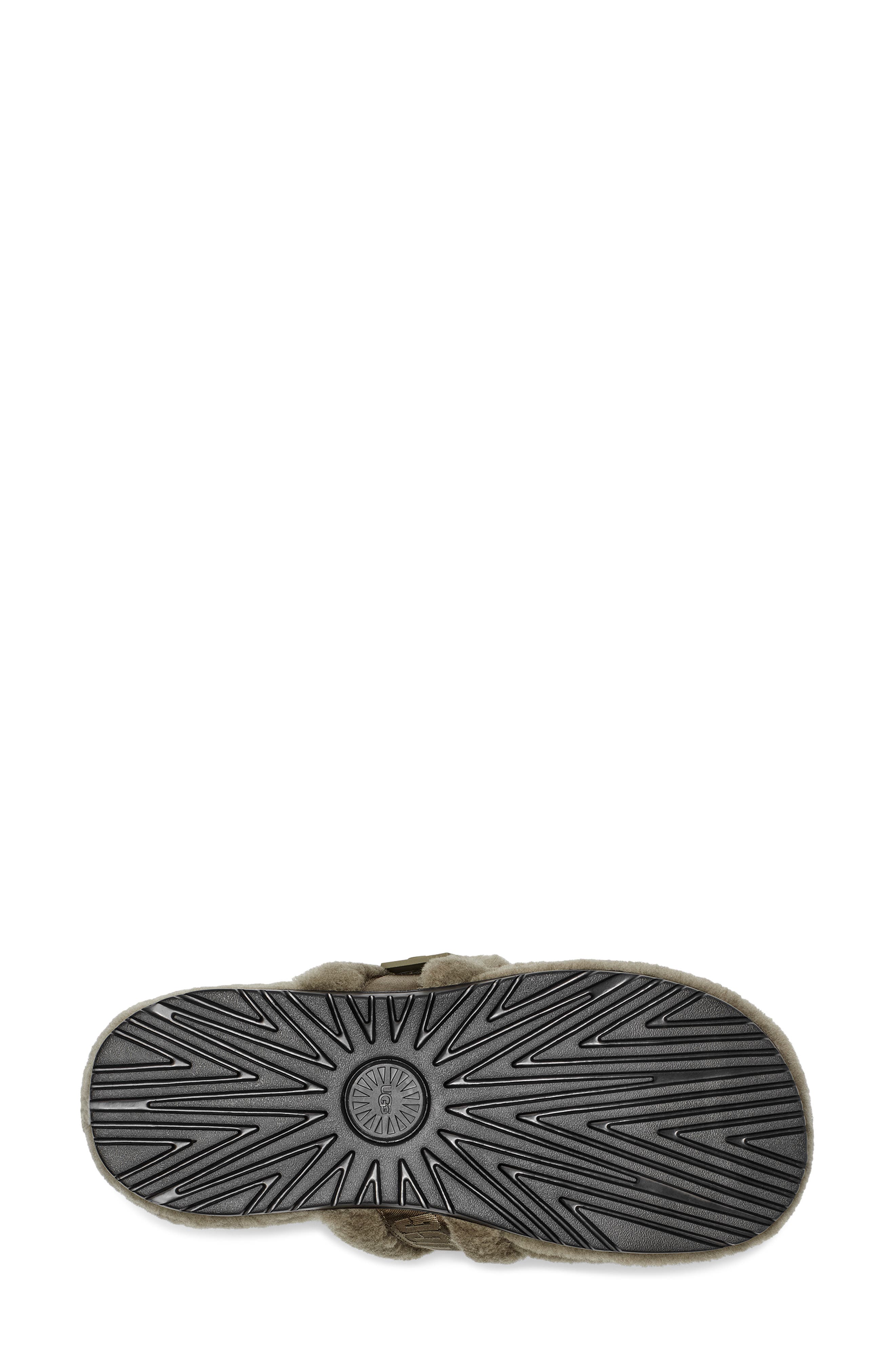 Fluff It Slipper with Genuine Shearling Lining, Alternate, color, BURNT OLIVE