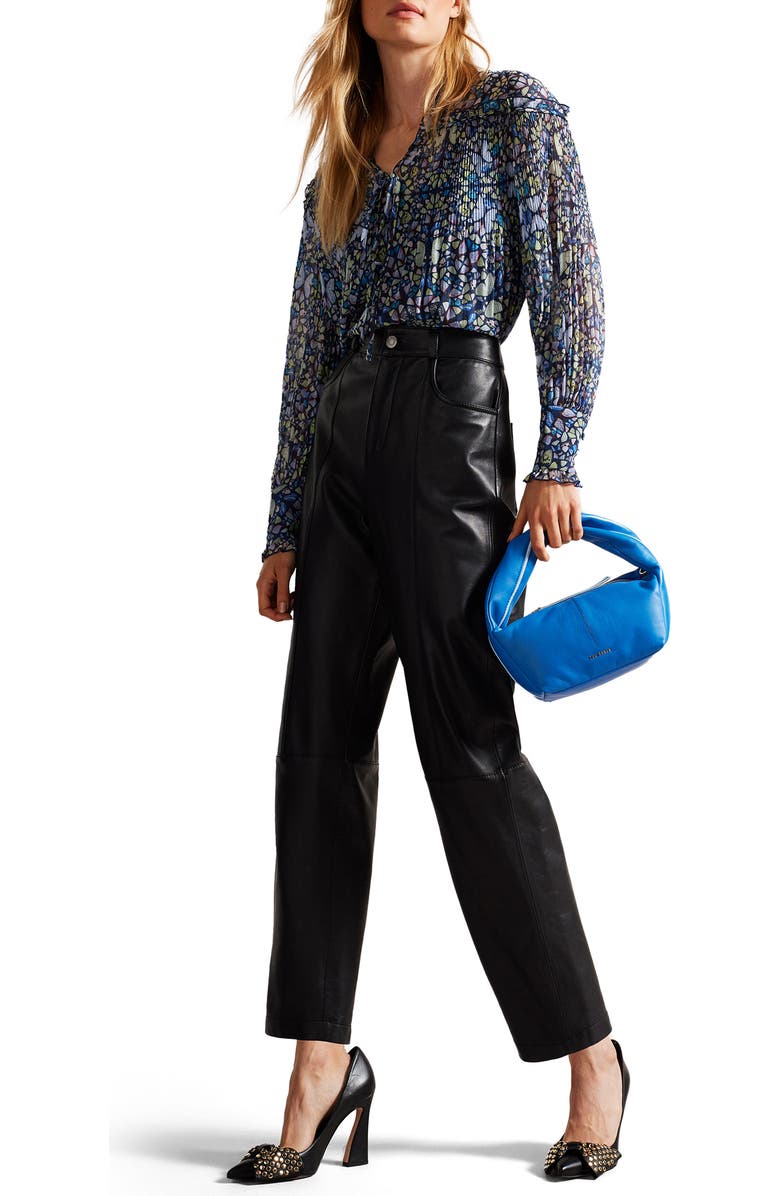 Ted Baker London Mini Nikaya Twisted Handle Crossbody Bag, Alternate, color,