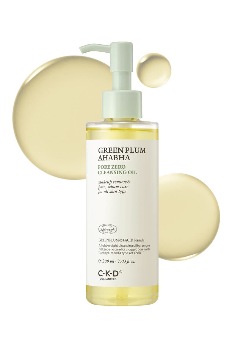 Green Plum AHA/BHA Pore Zero Cleansing Oil, Main, color, NO COLOR