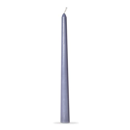 Tag Slate Blue Taper Candles Set Of 4 Unscented Smokeless In Blue