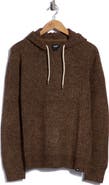 Union Milo Marled Thermal Stitch Hooded Sweater