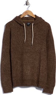 Union Milo Marled Thermal Stitch Hooded Sweater