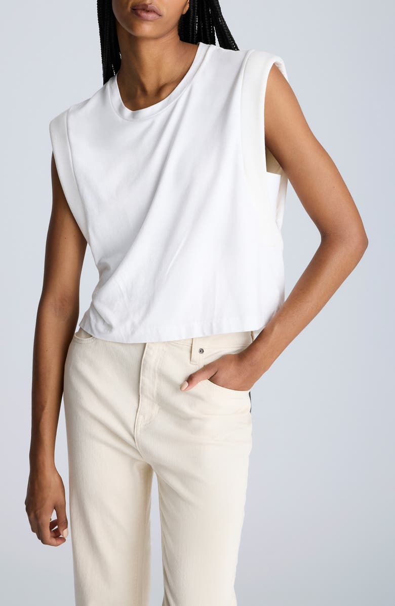 Kenneth Cole High-Low Hem Muscle Tank, Main, color,