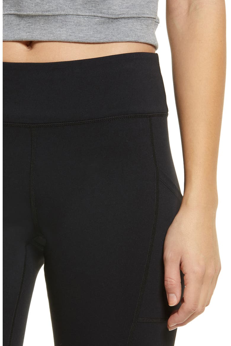 Women's Active Pep Talking Skimmer Pocket Performance Leggings, Alternate, color, BLACK
