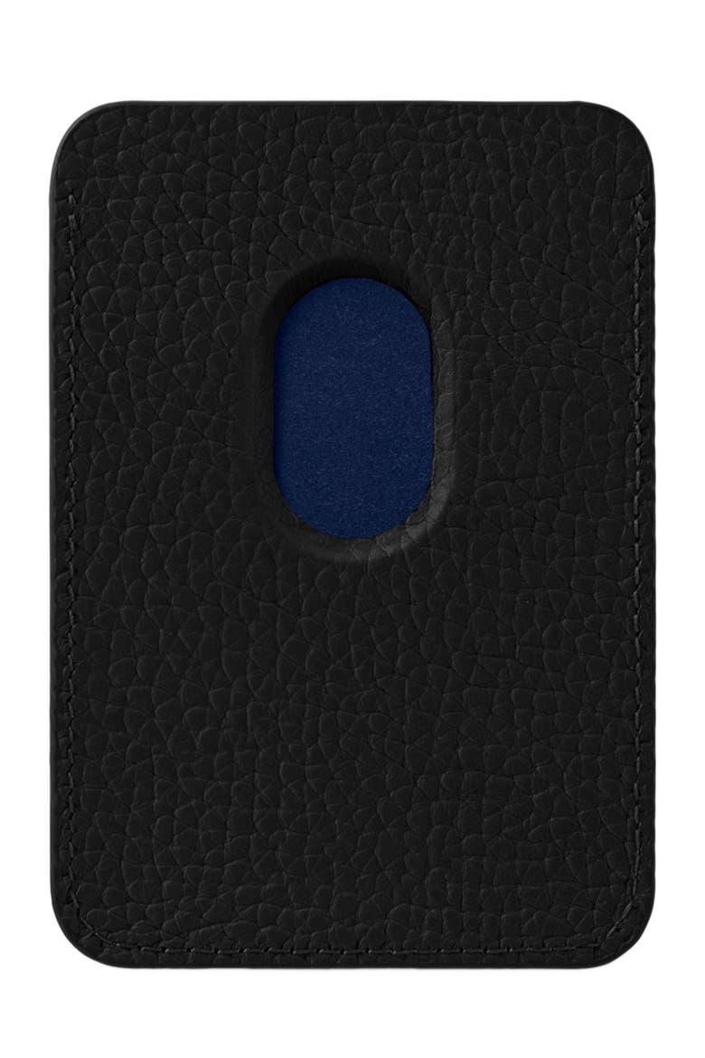 Leather MagSafe Wallet, Alternate, color, Black Caviar