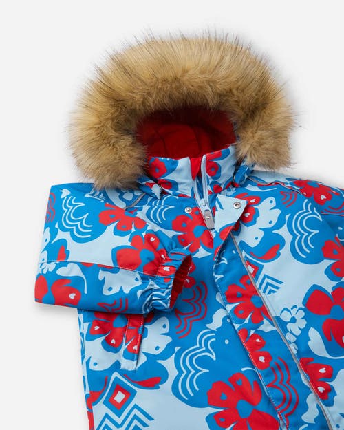 Reima Tec Winter Overall, Lappi In Frozen Blue