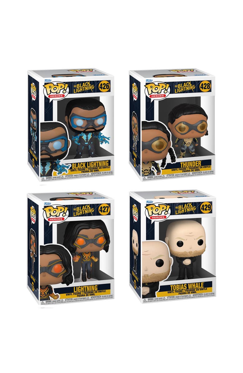 Funko POP! DC Black Lightning Collectors Set, Alternate, color, Multicolored